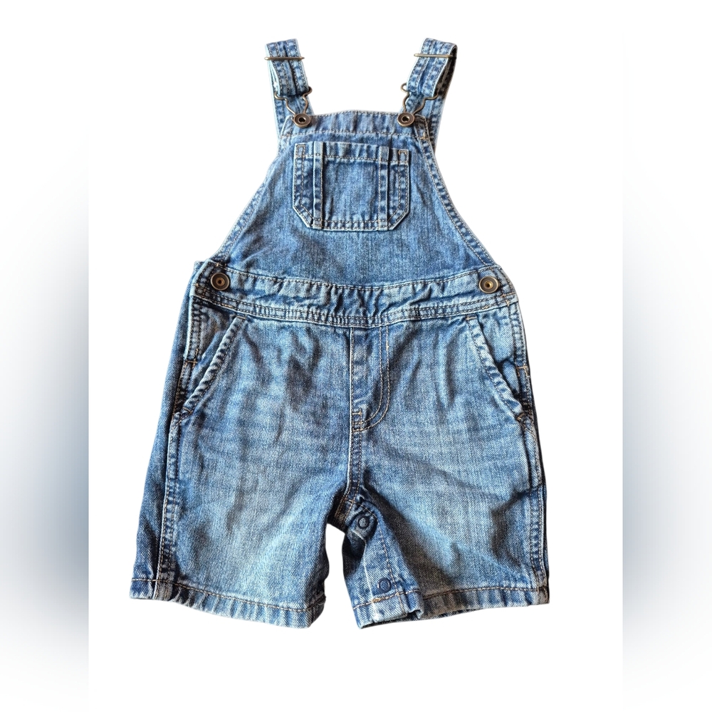 The Children's Place Light Blue Denim Overalls